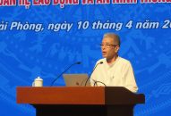 Hội nghị chuyên đề thông tin về tình hình thời sự quốc tế và một số vấn đề về quan hệ lao động, an ninh trong công nhân hiện nay