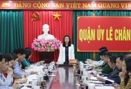 Quận Lê Chân tập trung thực hiện hiệu quả các nhiệm vụ Chủ đề năm 2023 của thành phố và của quận