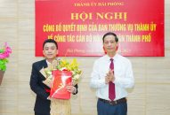 Đồng chí Trần Quang Tường giữ chức vụ Bí thư Đảng đoàn Hội Nông dân thành phố nhiệm kỳ 2018-2023