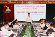 Giám sát việc triển khai thực hiện các quy định của pháp luật về khám bệnh, chữa bệnh tại UBND huyện An Lão