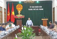 Lãnh đạo thành phố họp nghe báo cáo công tác chống khai thác hải sản bất hợp pháp, không báo cáo và không theo quy định