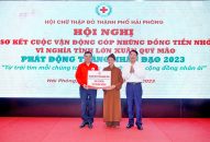 Hội Chữ thập đỏ thành phố phát động tháng Nhân đạo năm 2023