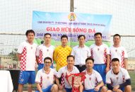 Giao hữu bóng đá chào mừng Tháng Công nhân