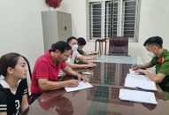 Bắt quả tang đối tượng bán lô, đề trên vỉa hè đường Trung Lực, phường Đằng Lâm, Hải An