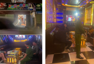 Phát hiện 02 cơ sở kinh doanh karaoke vi phạm tại địa bàn huyện Kiến Thụy