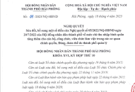 Nghị quyết số 01/2023/NQ-HĐND: Sửa đổi, bổ sung một số điều của Nghị quyết số 05/2022/NQ-HĐND ngày 20/7/2022 về mức chi thu nhập bình quân tăng thêm cho cán bộ, công chức, viên chức làm việc trong các cơ quan chính quyền, Đảng, đoàn thể do thành phố quản lý