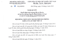 Quyết định chủ trương đầu tư Dự án cải tạo hè, đường Nguyễn Bỉnh Khiêm, Lê Lợi và một số tuyến đường nội đô thành phố