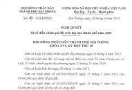 Hệ số điều chỉnh giá đất trên địa bàn thành phố năm 2023