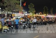 Phố ẩm thực Thế Lữ, phường Hạ Lý (quận Hồng Bàng) đón hàng nghìn lượt du khách và người dân dịp nghỉ lễ