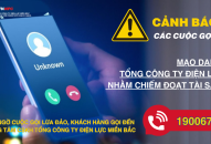 Mạo danh Tổng công ty Điện lực miền Bắc thông tin không đúng sự thật để lừa đảo khách hàng