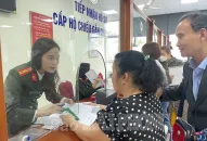 Công an thành phố thường xuyên đo lường mức độ hài lòng người dân, tổ chức trong thực hiện thủ tục hành chính