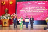 Trường Chính trị Tô Hiệu đón Bằng công nhận đạt chuẩn mức 1 và Kỷ niệm 73 năm Ngày thành lập Trường