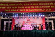 Quận Hải An: Hội diễn ca múa nhạc chào mừng Kỷ niệm 20 năm thành lập quận