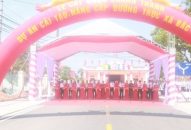 Huyện An Dương: Khánh thành Dự án cải tạo, nâng cấp đường trục xã Bắc Sơn