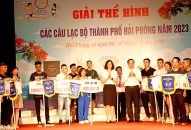 Giải Thể hình các Câu lạc bộ thành phố Hải Phòng năm 2023 diễn ra thành công tốt đẹp
