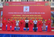 Triển lãm ảnh, tư liệu, bản trích thống kê cùng hơn 100 hồ sơ tài liệu lưu trữ về quá trình phát triển của thành phố Hải Phòng