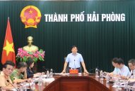 UBND thành phố rà soát công tác đảm bảo an ninh trật tự, an toàn giao thông, vệ sinh môi trường phục vụ Lễ hội Hoa Phượng Đỏ-Hải Phòng 2023