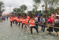 Quận Ngô Quyền tổ chức Giải thi đấu kéo co hưởng ứng Lễ hội Hoa Phượng Đỏ 2023
