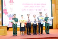 Kỳ họp thứ 10 HĐND quận Kiến An bầu bổ sung Ủy viên UBND quận và thành viên Đoàn Hội thẩm nhân dân quận