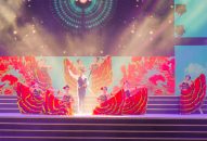 Chương trình biểu diễn của Đoàn nghệ thuật thành phố Nam Ninh, tỉnh Quảng Tây để lại nhiều ấn tượng tốt đẹp đối với người dân thành phố Cảng