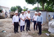 Đẩy nhanh tiến độ Dự án đầu tư xây dựng Trung tâm Kiểm soát bệnh tật thành phố Hải Phòng và Nhà điều trị bệnh nhân 7 tầng tại Bệnh viện Kiến An