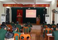 Ban Chỉ huy quân sự huyện Thủy Nguyên tổng kết thực hiện Luật Sỹ quan Quân đội Nhân dân Việt Nam