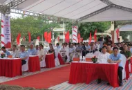 Huyện Kiến Thụy động thổ Dự án xây dựng Đền thờ các Anh hùng Liệt sỹ