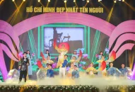 Chương trình nghệ thuật “Hồ Chí Minh đẹp nhất tên Người” kỷ niệm 133 năm ngày sinh Chủ tịch Hồ Chí Minh vĩ đại