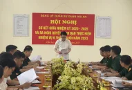 Đảng ủy Quân sự quận Hải An tập trung lãnh đạo, chỉ đạo hoàn thành tốt nhiệm vụ quốc phòng-quân sự địa phương