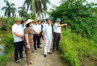 Tập trung đẩy nhanh tiến độ hoàn thành Dự án Đầu tư xây dựng đường nối tỉnh lộ 354 qua Khu công nghiệp Kiến Thụy đến đường bộ ven biển