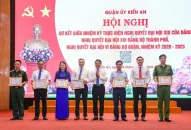 Quận ủy Kiến An sơ kết giữa nhiệm kỳ đánh giá kết quả thực hiện Nghị quyết Đại hội Đảng bộ quận lần thứ VI, Nghị quyết Đại hội Đảng các cấp nhiệm kỳ 2020 – 2025