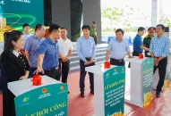 Kiểm tra công tác chuẩn bị Lễ khởi công Khu nhà ở xã hội thuộc Dự án khu đô thị-Dịch vụ thương mại và nhà ở công nhân Tràng Duệ