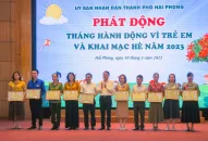Phát động Tháng hành động vì trẻ em và Khai mạc hoạt động Hè năm 2023