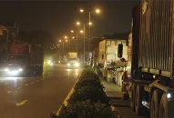 Phân luồng giao thông tạm thời qua cầu vượt Phú Xá (ngã ba Nguyễn Bỉnh Khiêm-Lê Thánh Tông), quận Hải An