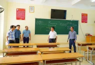 Đảm bảo các điều kiện, cơ sở vật chất tốt nhất để phục vụ cho Kỳ thi vào Lớp 10 THPT, năm học 2023-2024