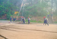 Quận Kiến An: Diễn tập phòng, chống thiên tai và Tìm kiếm cứu nạn năm 2023