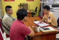 Phạt 5 triệu đồng lái xe tải đi ngược chiều trên đường phố Hải Phòng