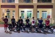 Phát hiện nhóm quái xế đầu trần, đánh võng trên đường ở Hải Phòng