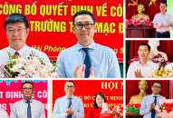 Sở GD&ĐT điều động và bổ nhiệm, bổ nhiệm mới cán bộ chủ chốt một số đơn vị trường THPT công lập