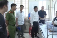 Một chiến sĩ Công an bị thương khi truy bắt tội phạm ma túy