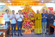 Chúc mừng Giáo hội Phật giáo Việt Nam thành phố nhân Đại lễ Phật đản 2023