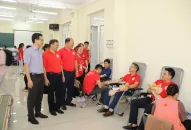 Gần 700 cán bộ, giảng viên, sinh viên Trường Đại học Y Dược Hải Phòng tham gia hiến máu tình nguyện