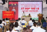 Kỳ họp thứ 10 HĐND quận Lê Chân: Thông qua Nghị quyết về việc điều chỉnh, bổ sung (lần 1) Kế hoạch đầu tư công năm 2023