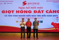 Khai mạc Ngày hội hiến máu Giọt hồng Đất Cảng và Tôn vinh người hiến máu tiêu biểu năm 2023
