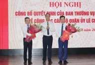 Điều động, chỉ định đồng chí Nguyễn Hoàng Linh giữ chức vụ Phó Bí thư Quận ủy Lê Chân, nhiệm kỳ 2020-2025