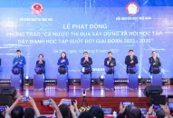 Phát động phong trào “Cả nước thi đua xây dựng xã hội học tập, đẩy mạnh học tập suốt đời giai đoạn 2023-2030”