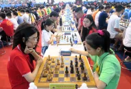 Gần 1.000 vận động viên tham dự Giải Vô địch cờ vua Hoa Phượng Đỏ mở rộng lần thứ V năm 2023