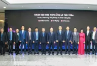 Đoàn công tác Xúc tiến đầu tư của thành phố làm việc với các lãnh đạo của Tập đoàn LG và Tập đoàn STS tại Hàn Quốc