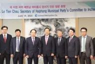 Tăng cường quan hệ hợp tác giữa hai thành phố Hải Phòng-Incheon (Hàn Quốc)