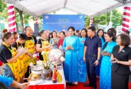 Khai mạc chương trình “Chợ quê an toàn” và Hội thi nấu ăn “Bữa cơm gia đình-Ấm áp yêu thương”